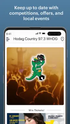 Hodag Country 97.3 WHDG android App screenshot 3